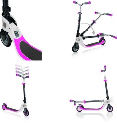 GLOBBER SCOOTER FOLDABLE FLOW 125 WHITE-PINK ΠΑΤΙΝΙ 6